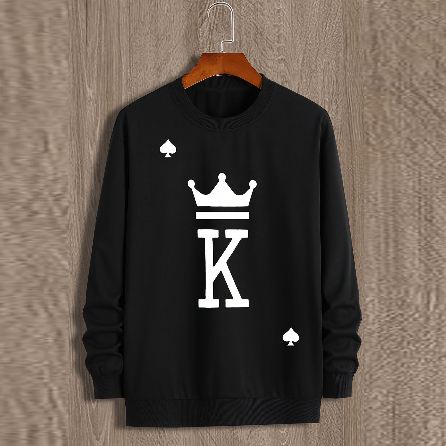 Poker K printed sweatshirt