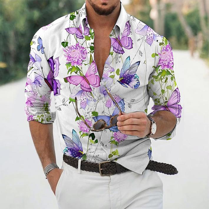 Floral print shirt