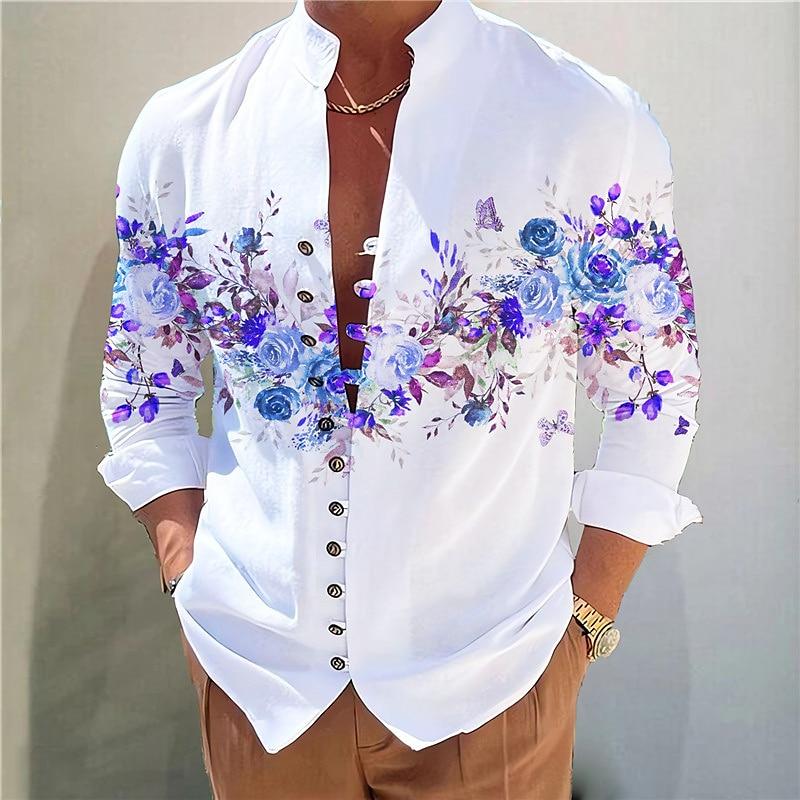 Floral print casual shirt – voguishli