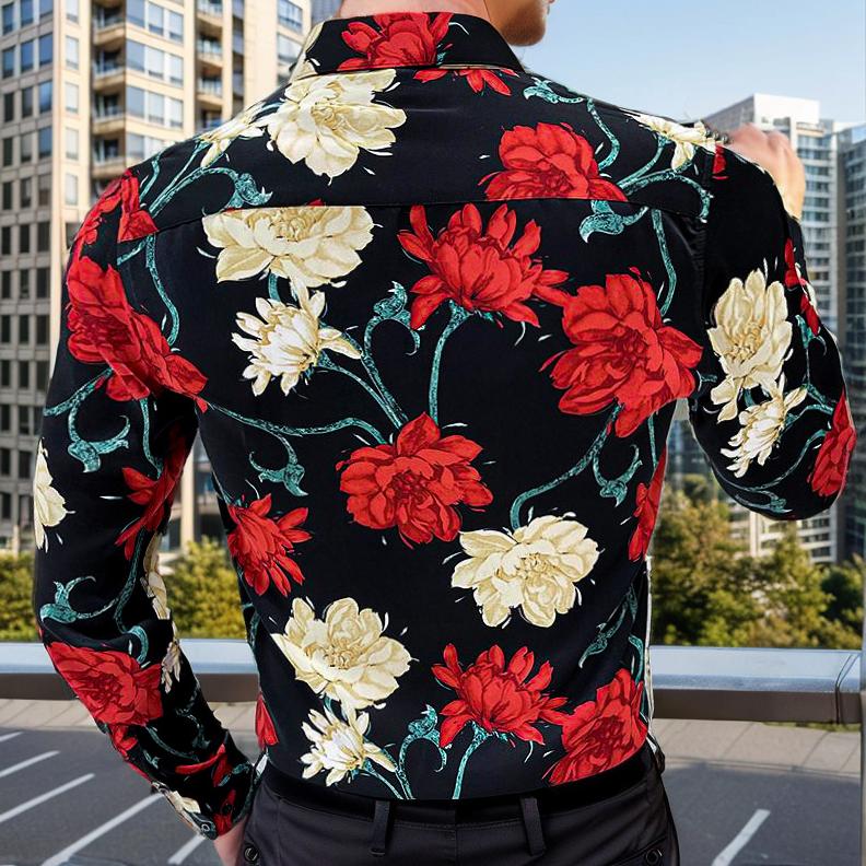 Gorgeous flower print shirt