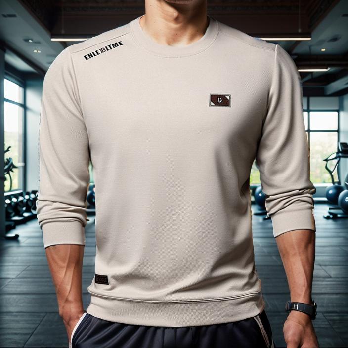 Skin-friendly micro-elastic sweatshirt