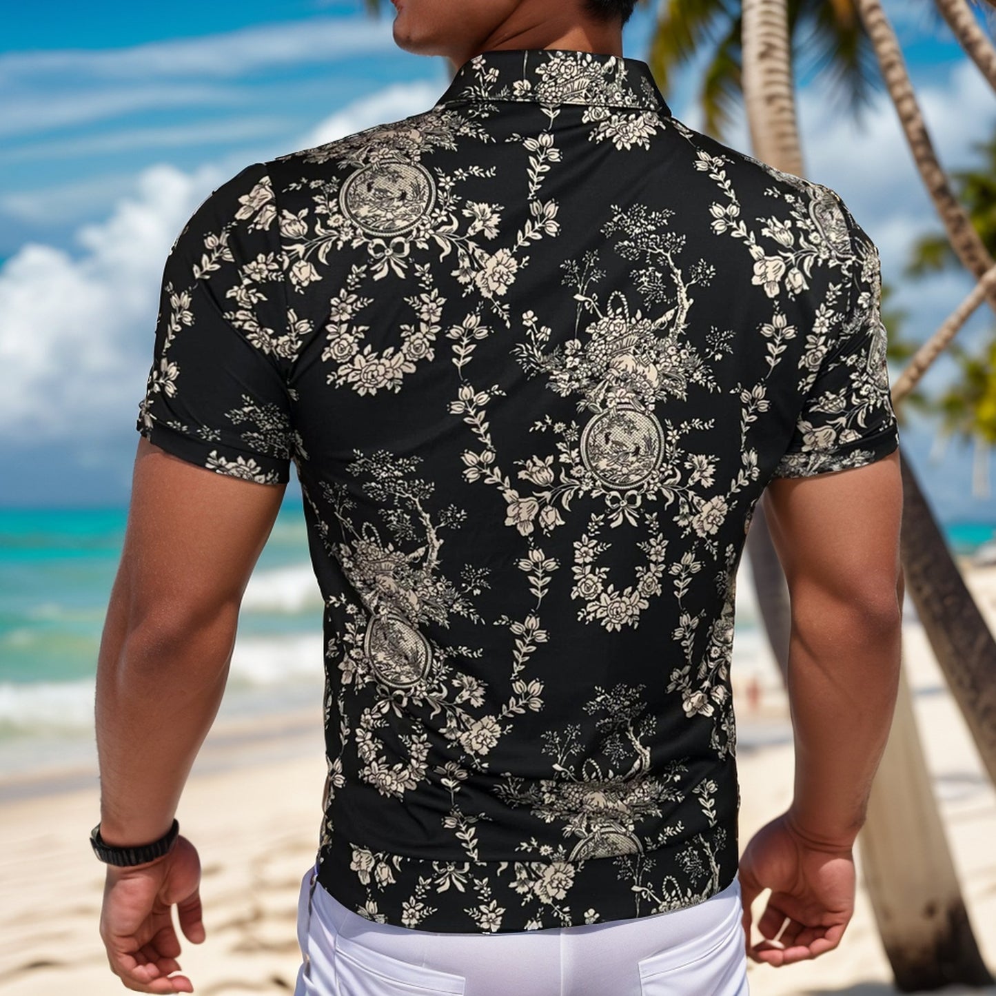 Floral cool shirt