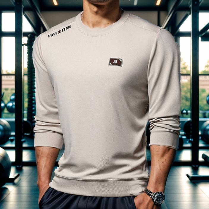 Skin-friendly micro-elastic sweatshirt