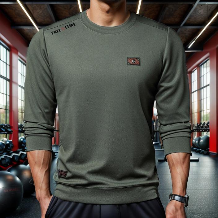 Skin-friendly micro-elastic sweatshirt