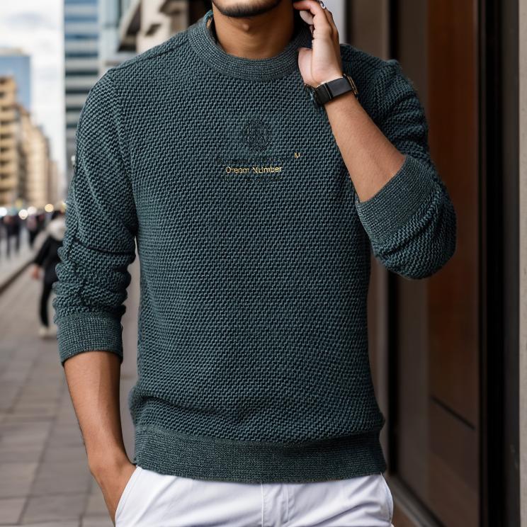 Fleece breathable knitted bottoming shirt