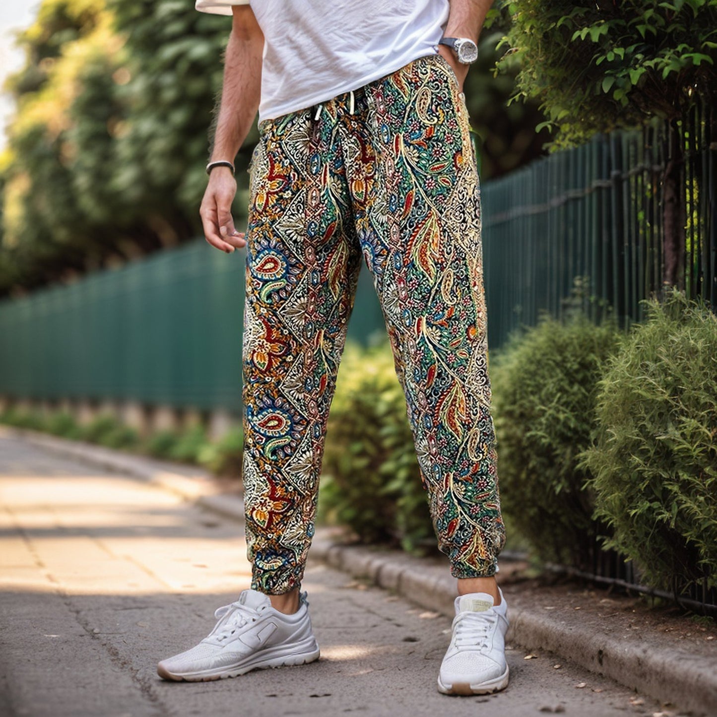 Retro Lightweight Casual Pants