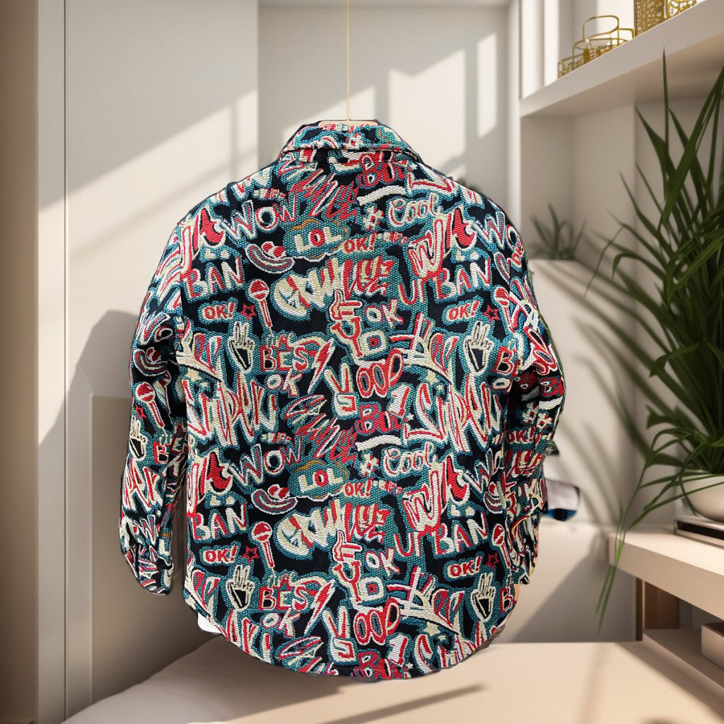 Trendy jacquard jacket – voguishli