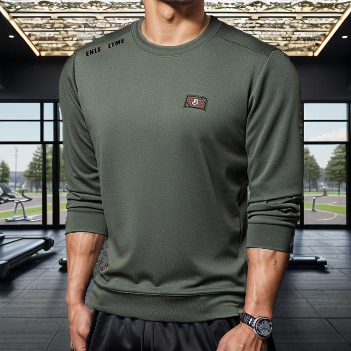 Skin-friendly micro-elastic sweatshirt