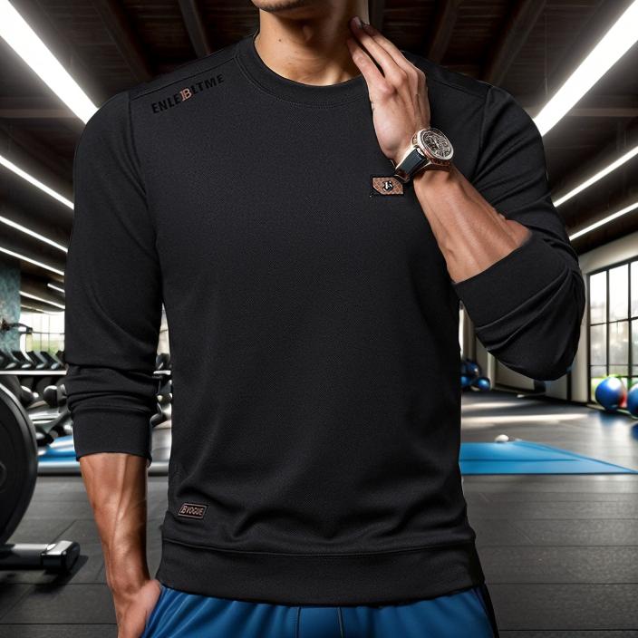 Skin-friendly micro-elastic sweatshirt