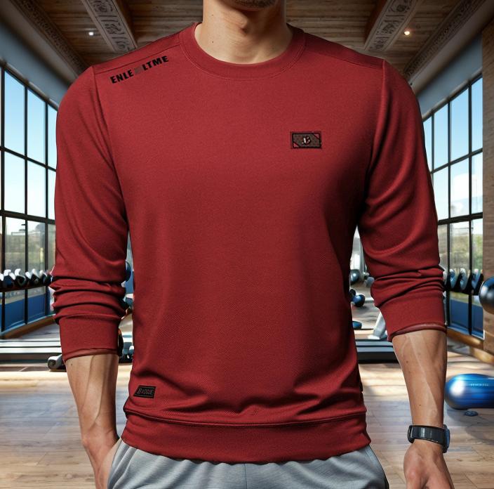 Skin-friendly micro-elastic sweatshirt