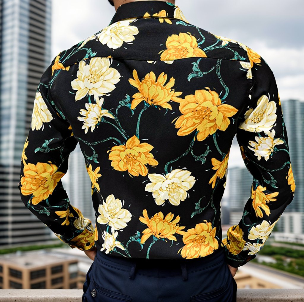 Gorgeous flower print shirt